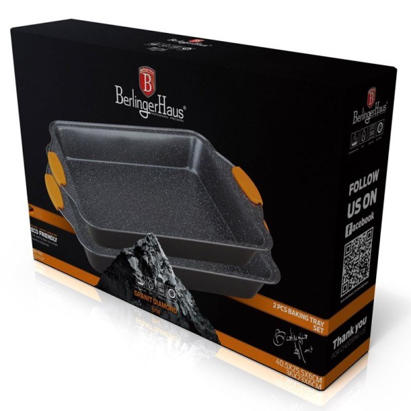 Zestaw form do pieczenia Berlinger Haus Granit Diamond BH-1141