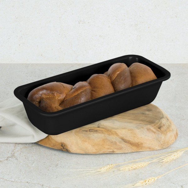 Форма для випікання хліба Berlinger Haus BH-7886 Matte Black Collection, кексівка для духовки