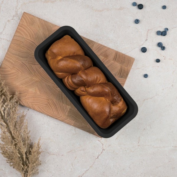 Форма для випікання хліба Berlinger Haus BH-7886 Matte Black Collection, кексівка для духовки