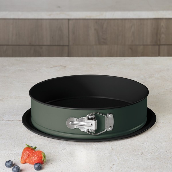 Форма для випікання Berlinger Haus BH-7936, тортовниця, 26 см, матовий зелений Форма для випікання Berlinger Haus BH-7936, тортовниця, 26 см, матовий зелений