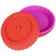 Formy silikonowe Alpina 259259 do pieczenia tart i ciast 12 cm 4 sztuki