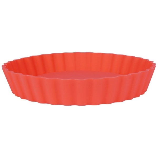 Formy silikonowe Alpina 259259 do pieczenia tart i ciast 12 cm 4 sztuki