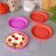 Formy silikonowe Alpina 259259 do pieczenia tart i ciast 12 cm 4 sztuki