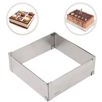 Regulowana forma do pieczenia Kinghoff KH-1906 tortownica rant cukierniczy 28-15x5 cm