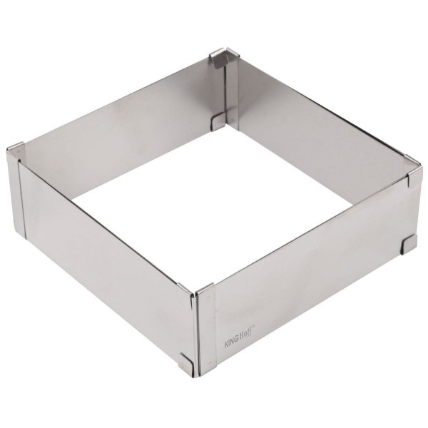 Regulowana forma do pieczenia Kinghoff KH-1906 tortownica rant cukierniczy 28-15x5 cm