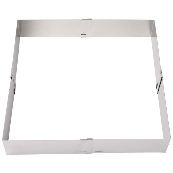 Regulowana forma do pieczenia Kinghoff KH-1906 tortownica rant cukierniczy 28-15x5 cm