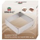 Regulowana forma do pieczenia Kinghoff KH-1906 tortownica rant cukierniczy 28-15x5 cm