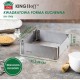 Regulowana forma do pieczenia Kinghoff KH-1906 tortownica rant cukierniczy 28-15x5 cm