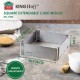 Regulowana forma do pieczenia Kinghoff KH-1906 tortownica rant cukierniczy 28-15x5 cm