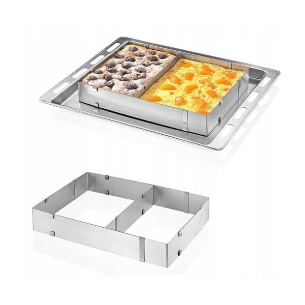 Forma do ciasta Brunbeste BB-1541 regulowana tortownica 25-48x5 cm do pieczenia