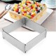 Forma do ciasta Brunbeste BB-1541 regulowana tortownica 25-48x5 cm do pieczenia