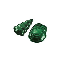 Набір форм для випікання печива Berlinger Haus Emerald BH-6949, 2 шт, святковий дизайн