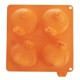 Forma do pieczenia Sillinie Orion 151783 silikonowa pomarańczowa kurka do ciastek i pralinek