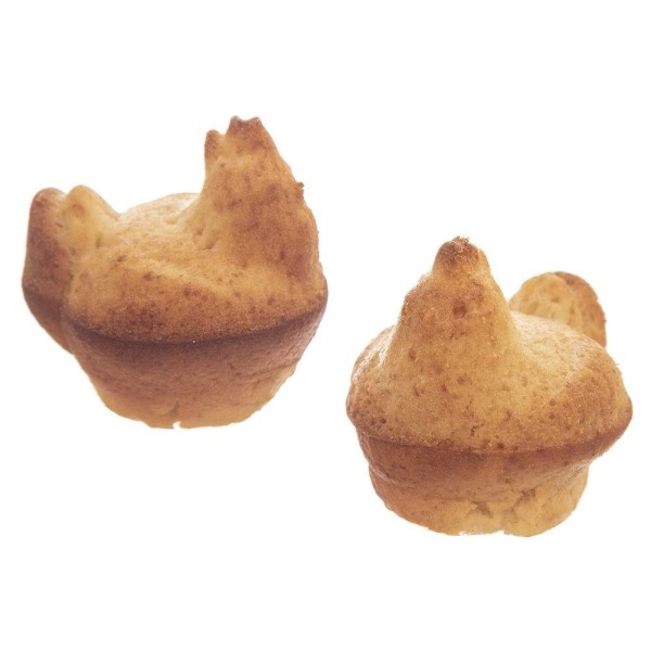 Forma do pieczenia Sillinie Orion 151783 silikonowa pomarańczowa kurka do ciastek i pralinek