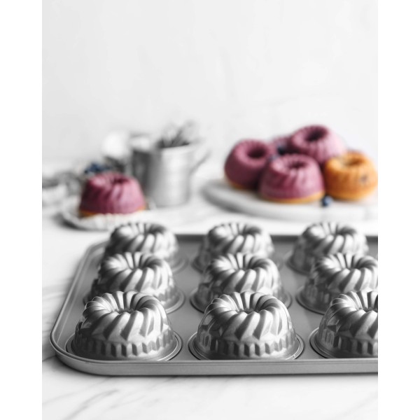 Forma do pieczenia mini babek PATISSE Silver-Top – 12 miejscowa