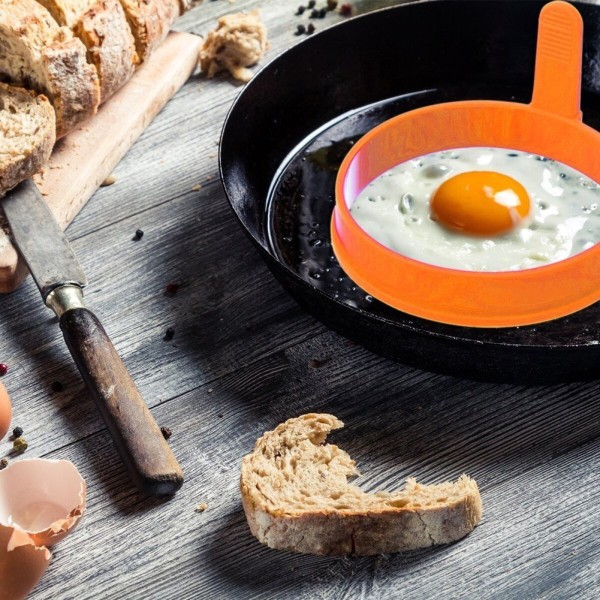 Форма для випікання Orion Pancake Sillinie силіконова коричнева, для смаження яєць та млинців