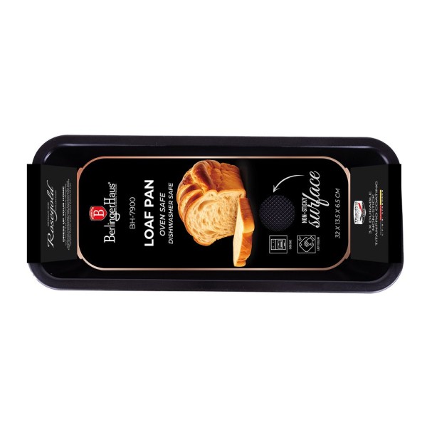 Форма для випікання BerlingerHaus BH-7900, кексова, 32 см, для приготування кексів та хліба