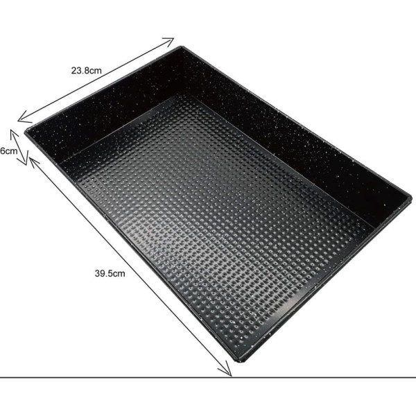 Forma do pieczenia Kinghoff KH-1777 marmurek 39x24 cm powłoka nieprzywieralna
