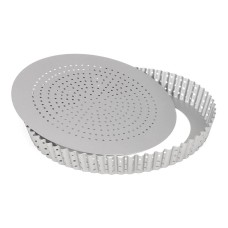 Forma do tarty Patisse Silver-Top perforowana z wyjmowanym spodem 28 cm
