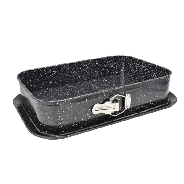 Форма для випікання Brunbeste BB-3654 рознімна 31x22,5x7 см для випікання пирогів та запіканок Форма для випікання Brunbeste BB-3654 рознімна 31x22,5x7 см для випікання пирогів та запіканок