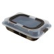 Forma do pieczenia Berlinger Haus Shiny Black BH-7840 z pokrywą 36,5x24,5x5,5 cm