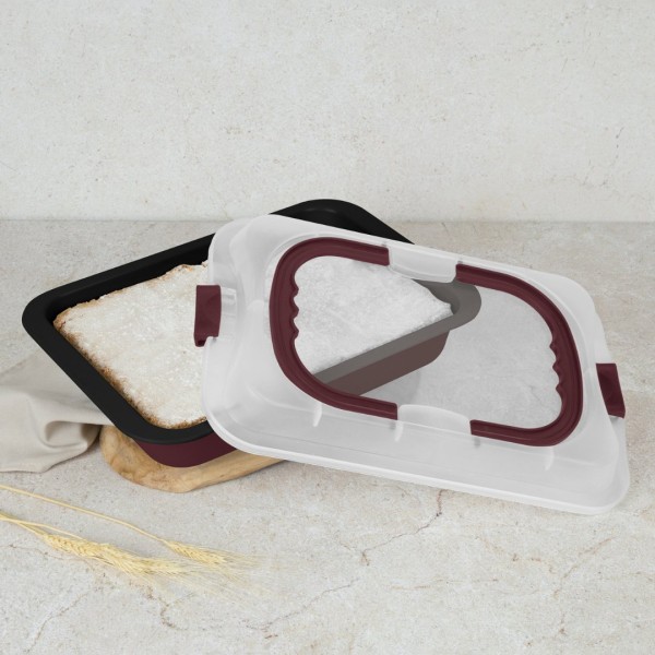 Форма для випікання BerlingerHaus Leonardo Collection BH-8636, 36,5 см з кришкою для духовки