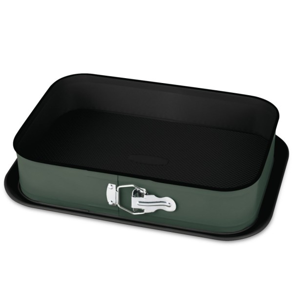 Форма для випікання, Berlinger Haus BH-7942, 39 см, відкривна, матово-зелена Форма для випікання, Berlinger Haus BH-7942, 39 см, відкривна, матово-зелена