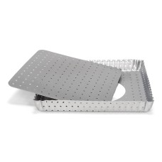 Forma do tarty PATISSE Silver-Top perforowana z wyjmowanym spodem 21x21 cm