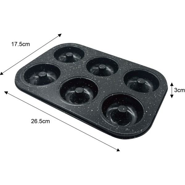 Forma do pieczenia Klausberg KB-7840 na 6 muffinków z powłoką nieprzywieralną