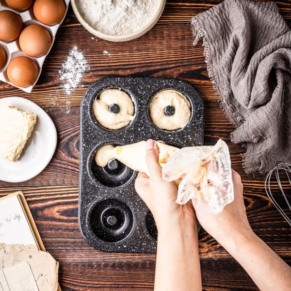 Forma do pieczenia Klausberg KB-7840 na 6 muffinków z powłoką nieprzywieralną