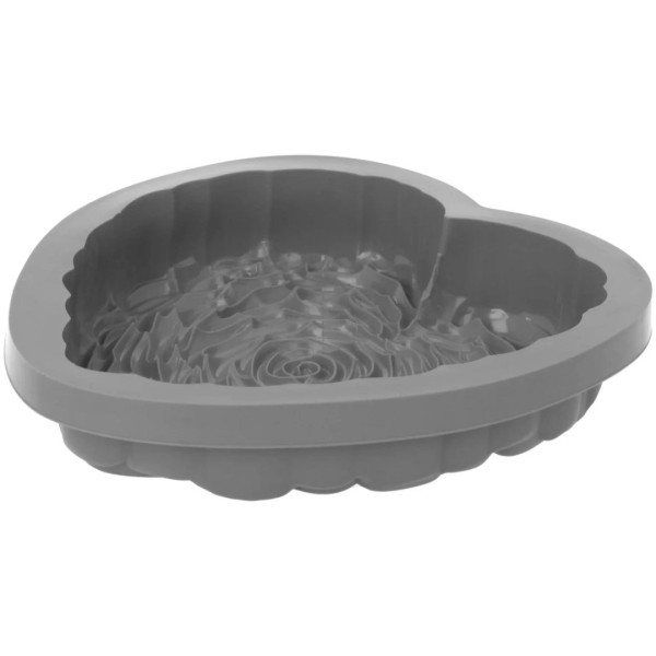 Силіконова форма для випікання тортів, кексів, тістечок, тортів у формі серця BRUNBESTE BB-3605