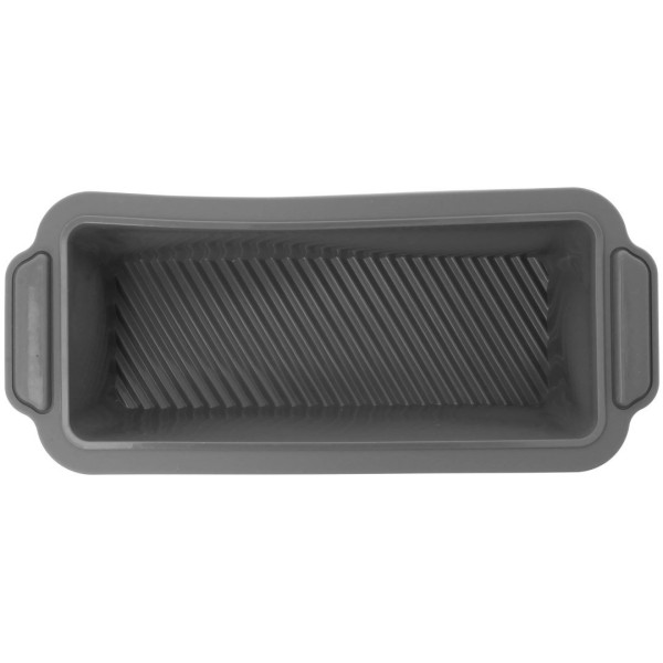 Силіконова форма для випікання хліба, тістечок, паштетів з ручками 23,5x12,8x9,8 см BRUNBESTE BB-3181