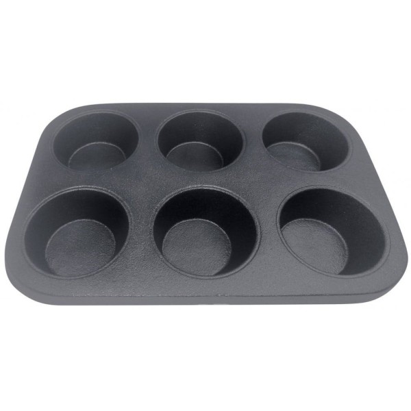 Forma do pieczenia muffinek Kinghoff KH-1199 żeliwna 6 sztuk