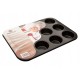 Forma do pieczenia babeczek Kinghoff KH-4099, blaszana, 12 muffinek