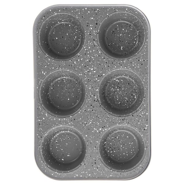 Forma do pieczenia muffinek Orion Grande granitowa blacha 120067