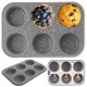 Forma do pieczenia muffinek Orion Grande granitowa blacha 120067