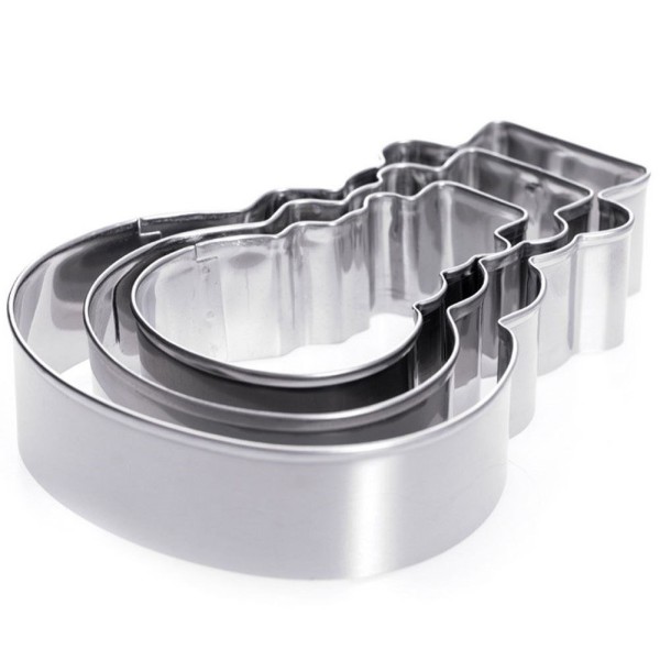 Вирубки для печива La Cucina 121111-B (3 шт., сталь, 13 см)