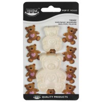 Foremki do pieczenia PME JEM Pop It Miś zestaw 2 sztuk