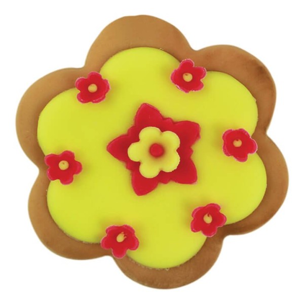 Форми для випікання, PME, Wykrawaczki do ciastek kwiaty, 6 шт., для вирізання квіткових печив