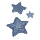 Foremki do pieczenia PME 3 wykrawacze do ciastek gwiazda
