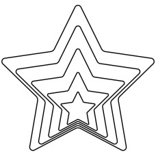 Вирубки для печива Orion 124979 (5 шт., 7,5 см, сталь)