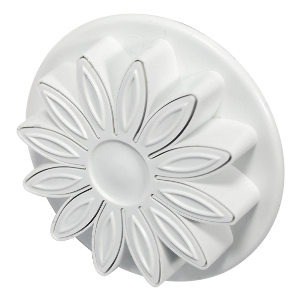 Wykrawacze z tłokiem PME 3 szt. do ciastek stokrotka, gerbera, słonecznik