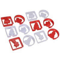 Різдвяні формочки для печива 7 см 12 шт. LA CUCINA 121114