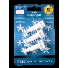 Wykrawacze do ciastek PME Mini Śnieżynki 3 sztuki