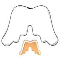 Сталева формочка для печива з крильцями 7 см ORION 127481