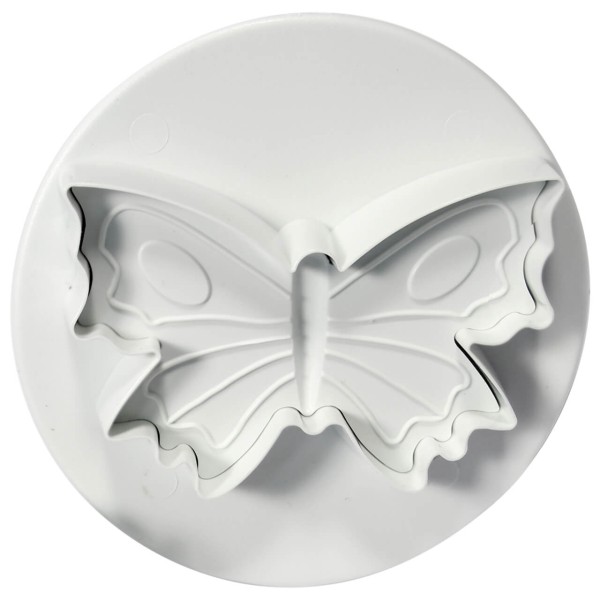Foremki do pieczenia PME Motyl zestaw wykrawaczek plastikowych