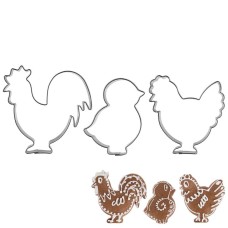 Вирубки для печива Orion 132606 (3 шт.)