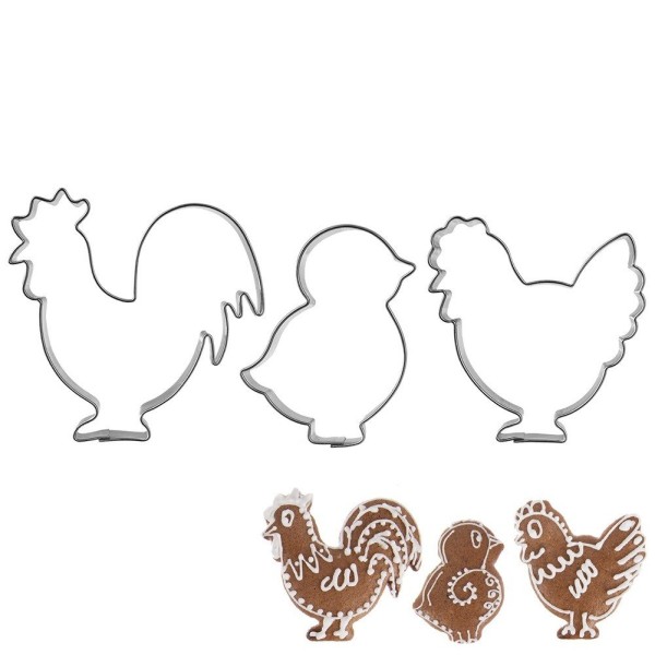 Вирубки для печива Orion 132606 (3 шт.)