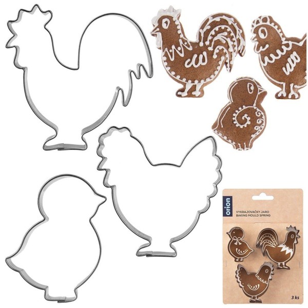 Вирубки для печива Orion 132606 (3 шт.)