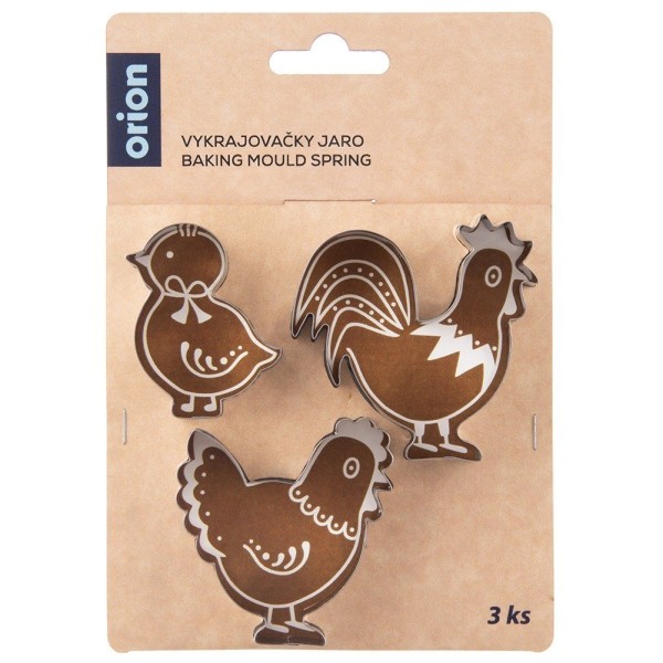 Вирубки для печива Orion 132606 (3 шт.)